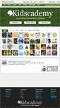 Mobile Screenshot of kidscademy.com